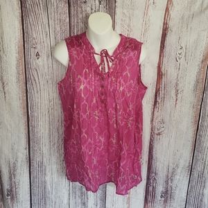 The North Face Hazelwood Tank Fuschia